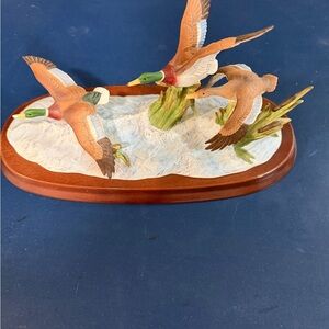 Vintage Duck Figurine Sculpture